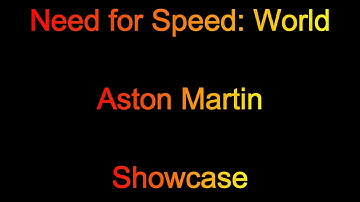 Need for Speed: World - Aston Martin - Showcase | HD |