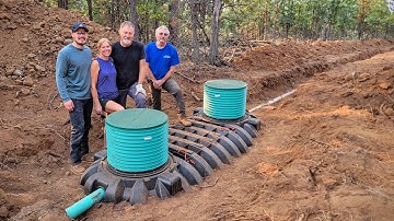 Complete Septic System Install (County Approved Tank & Drain Field)