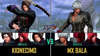 KOFXV - KIONECIMO (Duolon Iori Kyo) vs MX BALA (K' Najd Iori) FT2