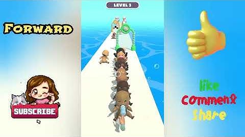 Stork Delivery 3D in Forward vs Reverse Gaming | All Levels Gameplay in Twerk Race