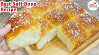 Soft Buns Recipe | Dinner Rolls Recipe | Slider Recipe | Bakery Style Soft Fluffy Buns Recipe