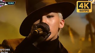 [4K 60FPS] G-DRAGON - Black (Feat. Jennie @BLACKPINK ) @ M COUNTDOWN 2013160204 [繁中字 CC/ ENG CC]