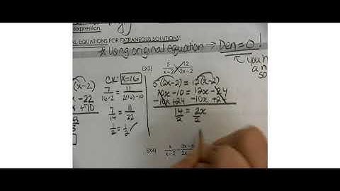 A2T 8 6 Solving Rational Equations Day 1 Video Lesson