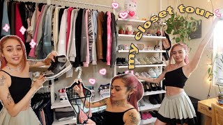 my closet tour!!! ♡ vintage, secondhand & really, really cute ♡