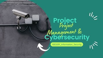 Project Management and Cybersecurity