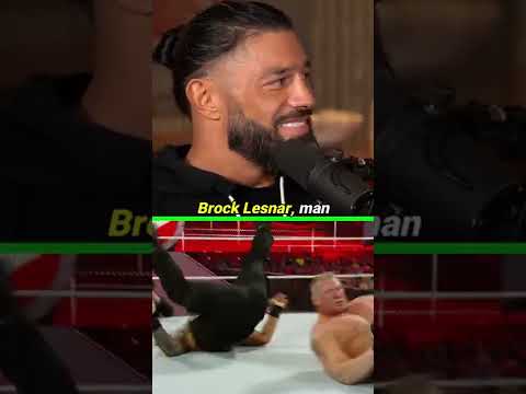 👀 ROMAN ADMITS BROCK LESNAR IS HARD TO WORK WITH #shorts