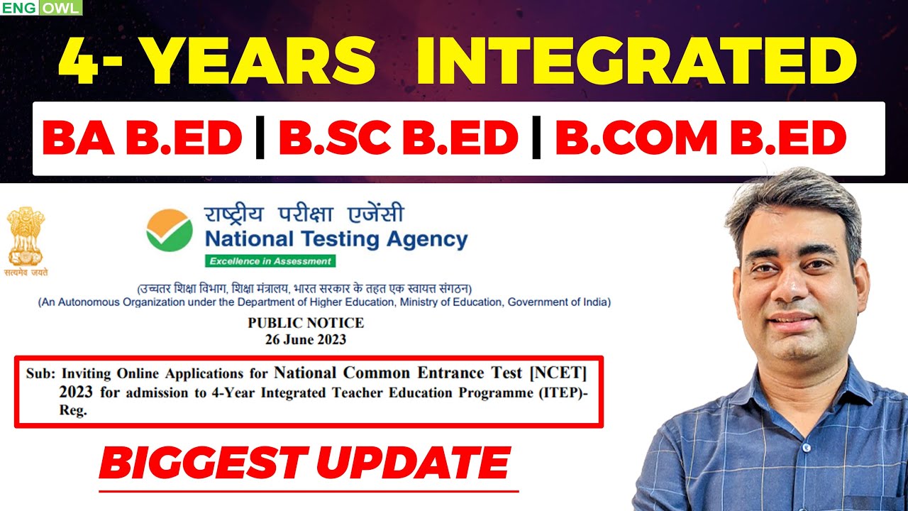 Four Year Integrated BA B Ed B Sc Bed B Com B Ed Launched Officially four-year-integrated-ba-b-ed-b-sc-bed-b-com-b-ed-launched-officially