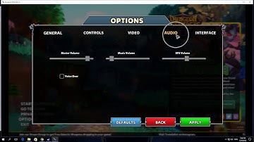 How To Enable Voice Over In Dungeon Defenders II