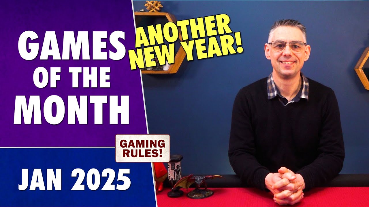 Games of the Month VLOG January 2025 - YouTube
