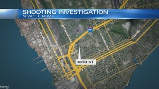 Man sustains life-threatening injuries following shooting on 36th St in Newport News