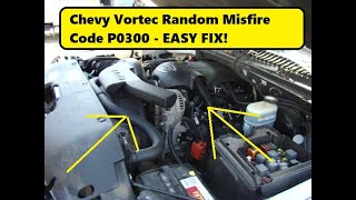 Chevy Vortec Multiple Misfire Code P0300 - Cheap Fix (Crankshaft Sensor Relearn)
