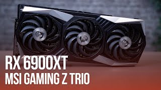 MSI Gaming Z Trio AMD Radeon RX 6900XT İncelemesi - YouTube