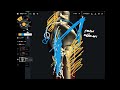 Muscle anatomy of pelvic tilt