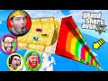 LA MEGA RAMPA ARCOBALENO 3001% "IMPOSSIBILE" di GTA V!! - GTA 5 ONLINE