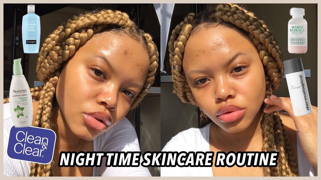MY NIGHT TIME SKINCARE ROUTINE *Detailed* | SKIN SERIES PART 1 - YouTube