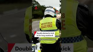 Double demerits in force for long weekend in NSW and ACT