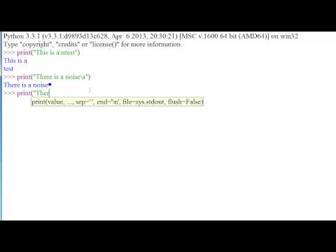 Python 3 Tutorial