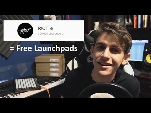 Giving away FREE Launchpads since we hit 300,000 Subscribers