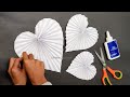 Easy White paper craft idea❤️/ diy white paper wall hanging/Wall hanging craft ideas