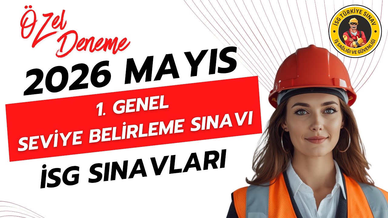 1. Seviye Tespit Sınavı - 2026 İSG Sınavları