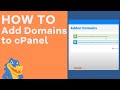 How To Create an Addon Domain - HostGator cPanel