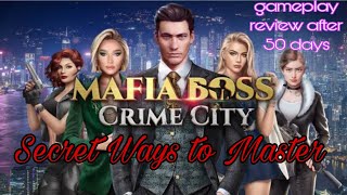 Secret Ways to Master Mafia Boss-Crime City in 50 Days | Online Mob Gaming | #mafiabosscrimecity | screenshot 3