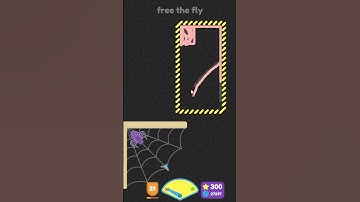 Squiggle Drop - Daily Challenge Solution - Free the Fly