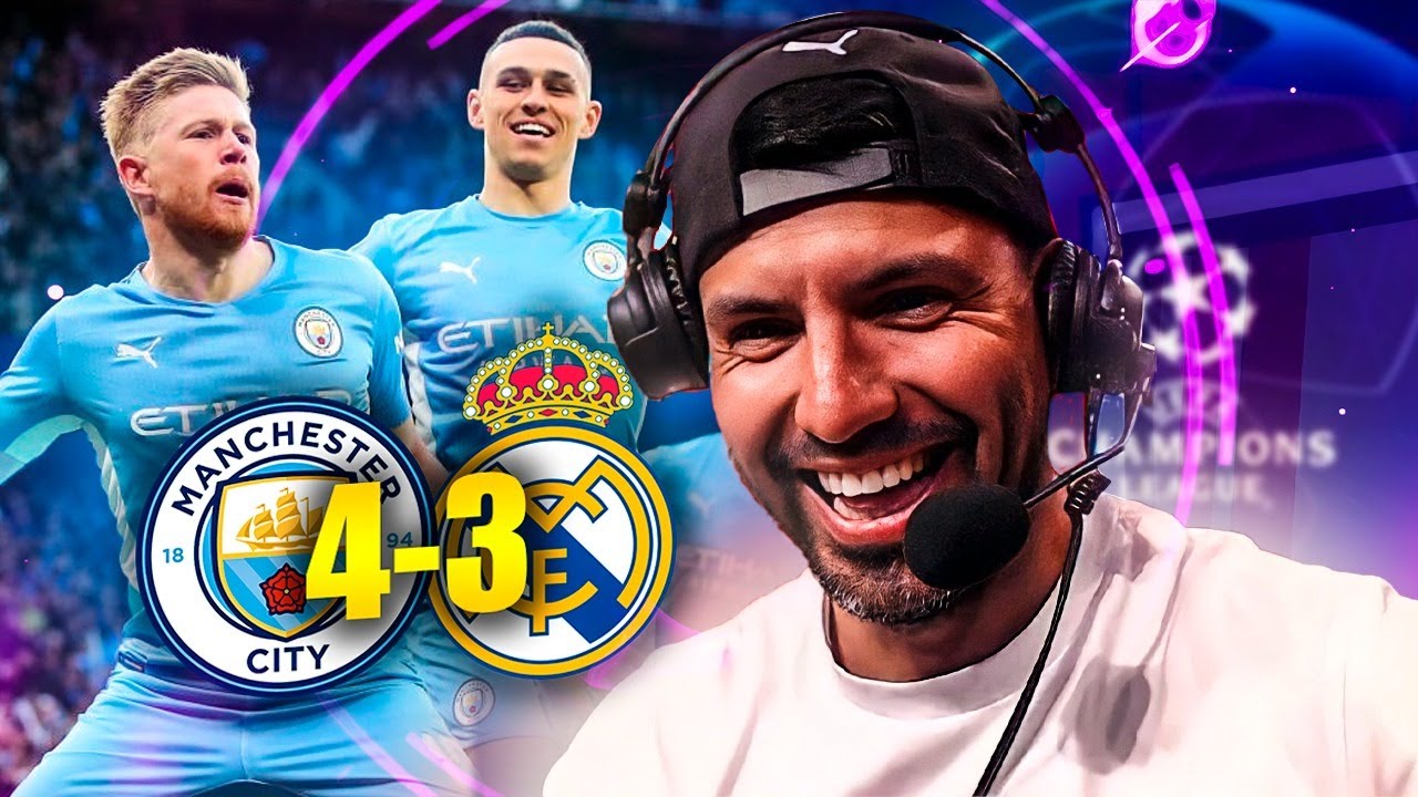 REACCIONANDO AL MANCHESTER CITY VS REAL MADRID (4-3)