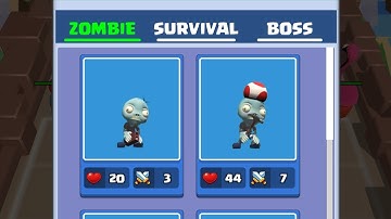 Merge Survival Zombie Battle - Max Level Gameplay Walkthrough