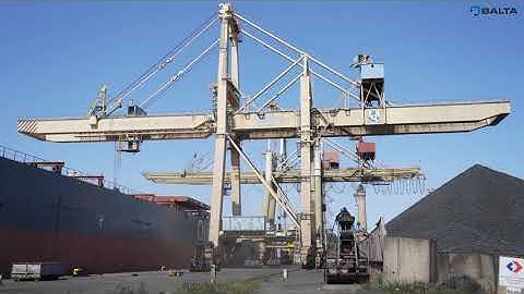 mv Roland Oldendorff Loading Coke in Świnoujście, Poland. June 2020