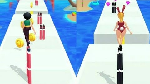 Dancing Race - 👯 gameplay walkthrough part 1 levels 1 - 5 (gameplay android, iOS)