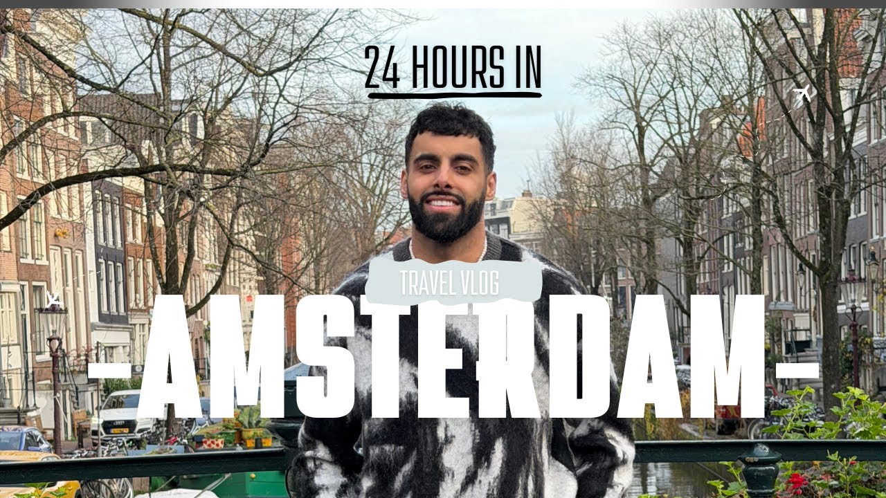 24 HOUR AMSTERDAM VLOG 12 trips in 12 months!