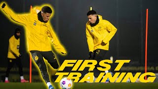 Thumbnail for Sancho's first session with the team | Inside Training