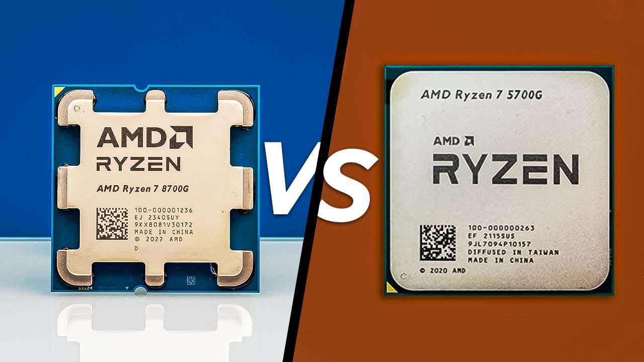 Ryzen 7 8700G Vs Ryzen 7 5700G | Huge Upgrade!