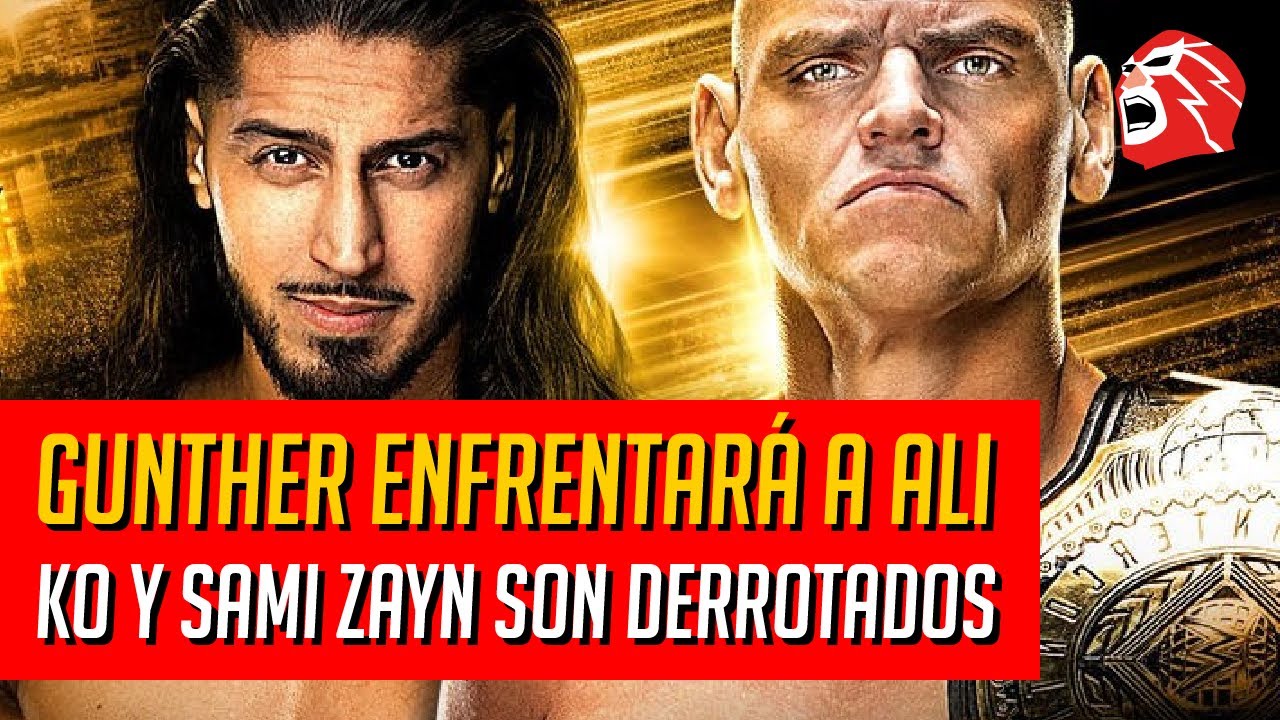 WWE RAW 15 DE MAYO KEVIN OWENS Y SAMI ZAYN SON DERROTADOS GUNTHER wwe-raw-15-de-mayo-kevin-owens-y-sami-zayn-son-derrotados-gunther
