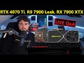 RTX 4070 Ti, Ryzen 7900 7700 7600 non-X Leak, RTX 4080 Price Drop, RX 7900 XTX | November Loose Ends