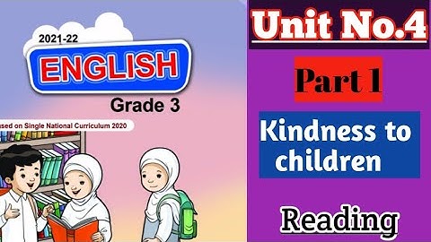 SNC ENGLISH GRADE 3 , LESSON 4, Ptb new Syllabus 2021 , Ptb Syllabus ,One nation One Curriculum
