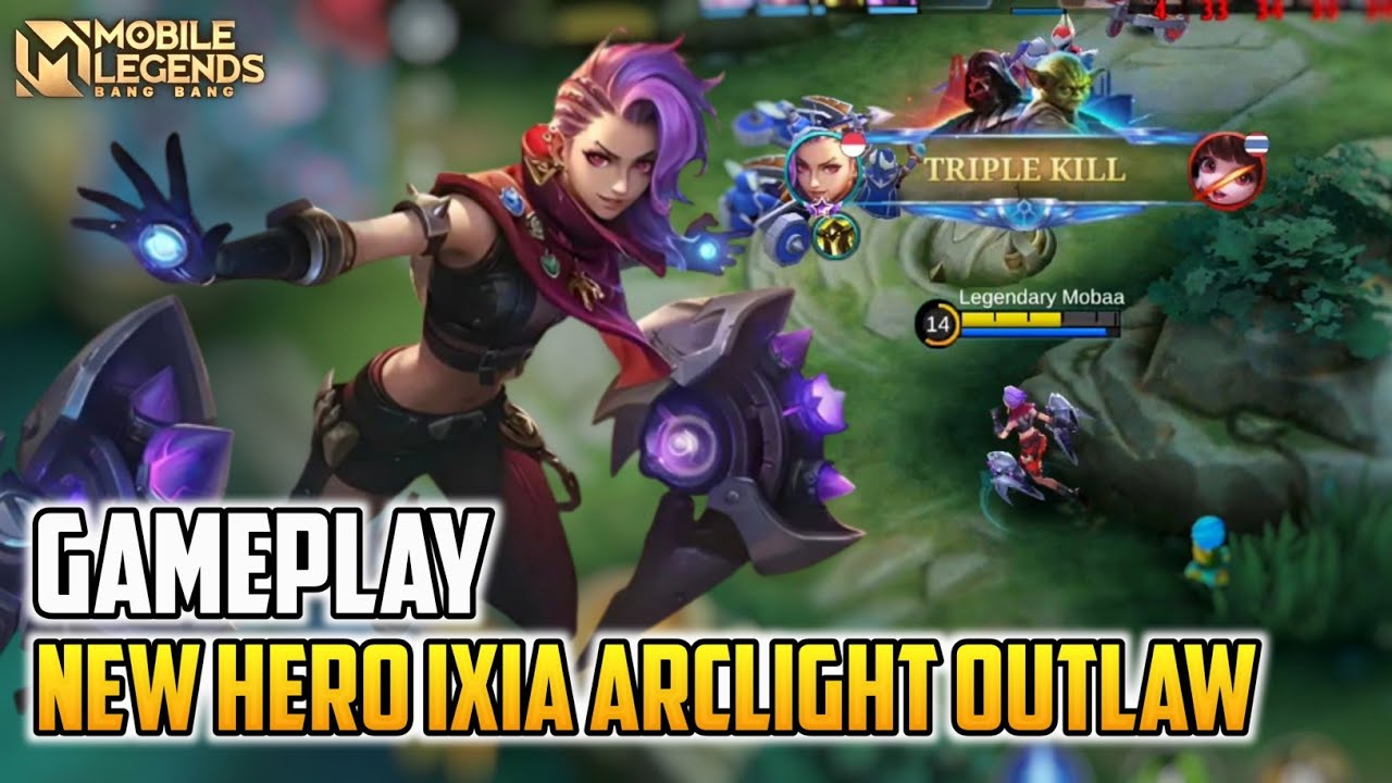 Ixia Mobile Legends , New Hero Ixia Gameplay - Mobile Legends Bang Bang 