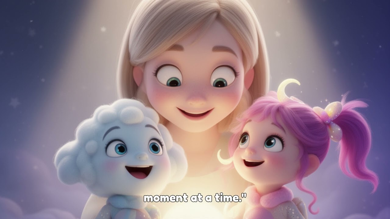 Mimi Moon and the Long Night 🌙 | Calming Bedtime Story for Kids | Tiny Little Stars