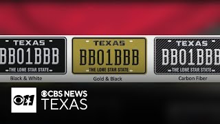 Texas brings back premium embossed license plates