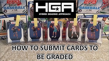 How to Submit Cards to HGA: Step by Step of My First Submission to HGA for Card Grading