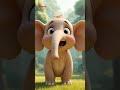 Der Kleine Elefant - The Little Elephant | Nursery Rhymes for Children's | Galatta Kids | Shorts