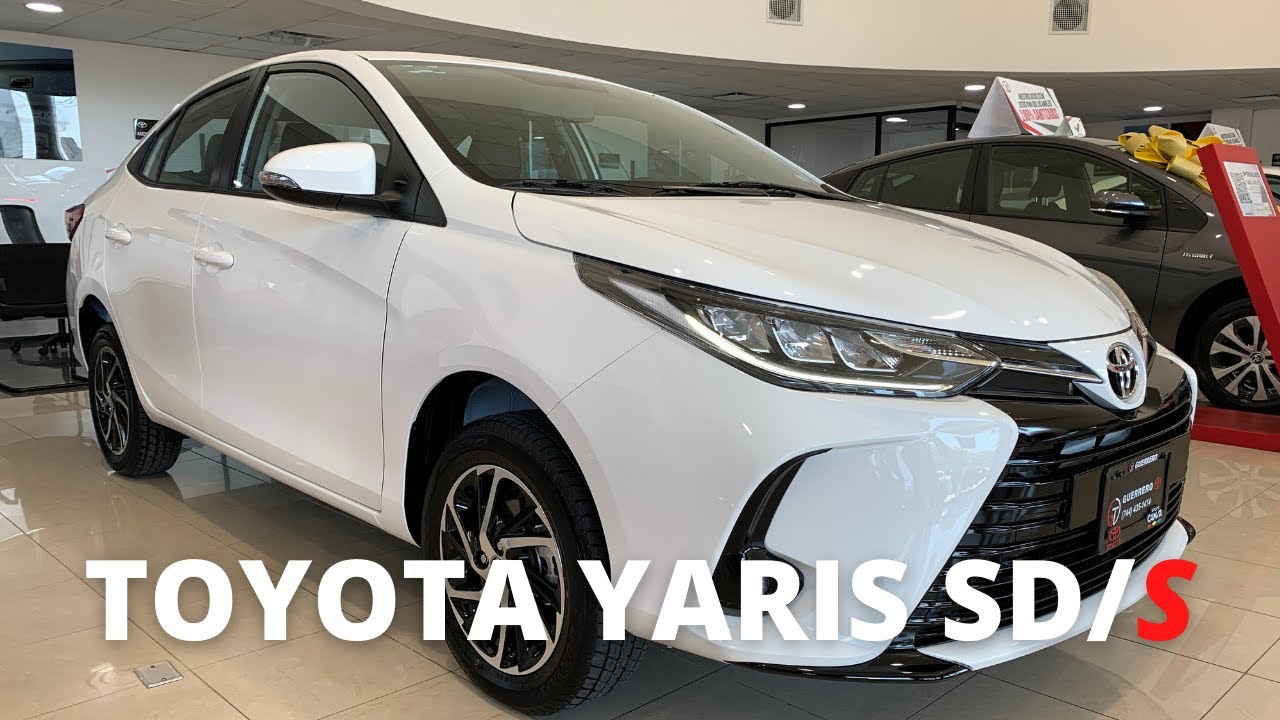 Toyota Yaris Sedan S/CVT 2021 - YouTube