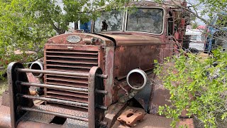 Take you to a junk yard full of cab overs and everything old in trucking