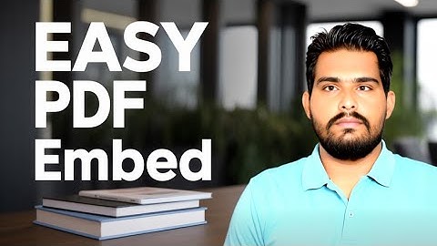 Embed PDF file in HTML: Step-by-Step Guide for Beginners