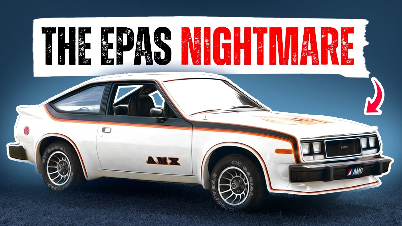 When AMC Lost Their Mind & Built A Poor Man's Trans Am: video thumbnail