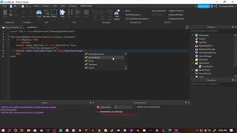 Roblox Studio | UserInputService!