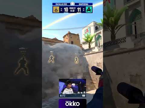 Бомба уже стоит, но bLitz не остановить — три фрага за секунду! #esl #okko #cs #кс