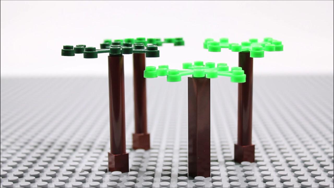 How To Build LEGO Trees (Brick Tip 8) YouTube