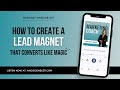 How to Create a Lead Magnet That Converts Like Magic [The Marketing Coach Podcast Episode 27]